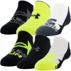 Boys Under Armour 6-Pack Essential Lite No-Show Socks -Kohl's Shop 4640375 Yellow