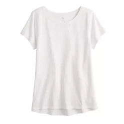 Girls 4-20 SO® Adaptive Tee -Kohl's Shop 4781005 White