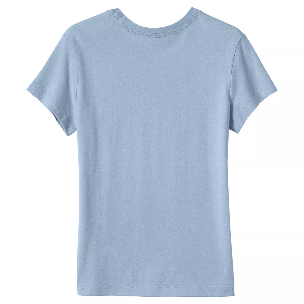 Girls 4-7 Lands' End School Uniform Short Sleeve Essential Tee 7 Girls 4-7 Lands' End School Uniform Short Sleeve Essential Tee - Image 5