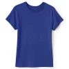 Girls 4-7 Lands' End School Uniform Short Sleeve Essential Tee -Kohl's Shop 4788190 Cobalt