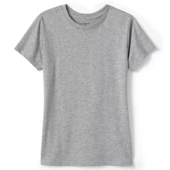 Girls 4-7 Lands' End School Uniform Short Sleeve Essential Tee 9 Girls 4-7 Lands' End School Uniform Short Sleeve Essential Tee -Kohl's Shop 4788190 Gray Heather
