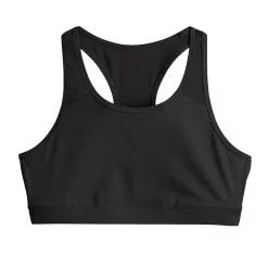 Girls 7-16 Tek Gear® Mesh Inset Sports Bra in Regular & Plus Size -Kohl's Shop 4789469 Mineral Black