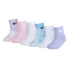 Baby / Toddler Girl Nike 6 Pack Tie Dyed Ankle Socks -Kohl's Shop 4806066