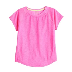 Girls 7-16 Tek Gear® Short Sleeve Performance Tee in Regular & Plus Size -Kohl's Shop 4849375 Pink Cheetah