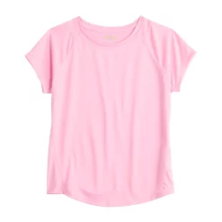 Girls 7-16 Tek Gear® Short Sleeve Performance Tee in Regular & Plus Size -Kohl's Shop 4849375 Strawberry Malt