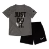 Toddler Boy Nike Dri-FIT "Just Do It." Tee & Shorts Set 1 Toddler Boy Nike Dri-FIT "Just Do It." Tee & Shorts Set -Kohl's Shop 4855780 Black