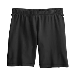 Girls 4-20 SO® Adaptive Bike Shorts -Kohl's Shop 4866586 Black Luxe