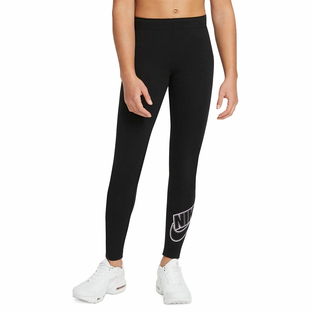 Girls 7-16 Nike Favorites Graphic Leggings 4 Girls 7-16 Nike Favorites Graphic Leggings - Image 2