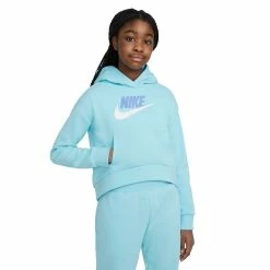Girls 7-16 Nike Club Fleece Hoodie -Kohl's Shop 4878298 Copa Polar White