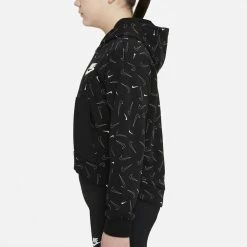 Girls 7-16 Nike Printed Fleece Hoodie -Kohl's Shop 4878466 ALT7