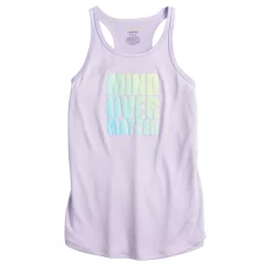 Girls 7-16 Tek Gear® Graphic Tank Top in Regular & Plus Size -Kohl's Shop 4888286 Lavendar Mind Matter