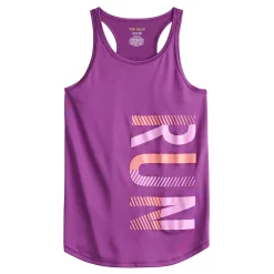 Girls 7-16 Tek Gear® Graphic Tank Top in Regular & Plus Size -Kohl's Shop 4888286 Purple Run