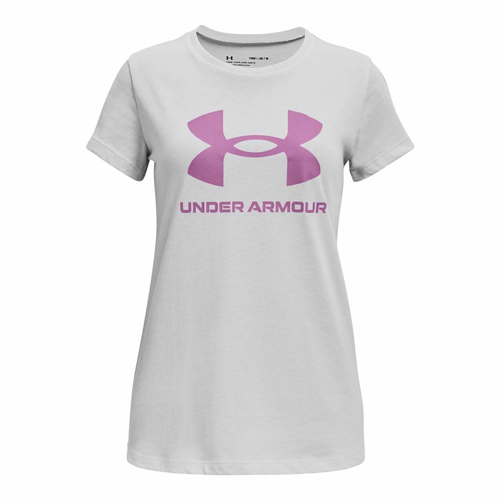 Girls 7-16 Under Armour Big Logo Tech Tee 5 Girls 7-16 Under Armour Big Logo Tech Tee - Image 3