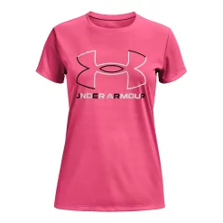 Girls 7-16 Under Armour Big Logo Tech Tee -Kohl's Shop 4897293 Cerise