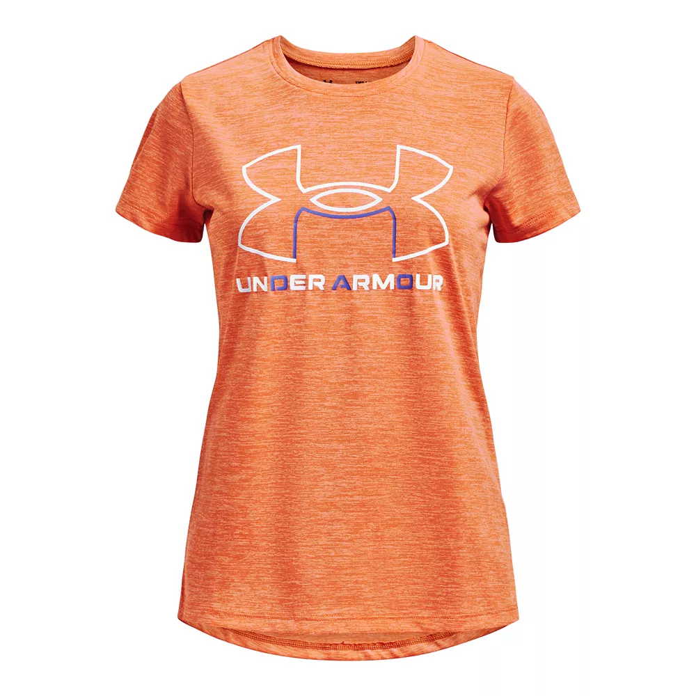Girls 7-16 Under Armour Big Logo Twist Tech Tee 11 Girls 7-16 Under Armour Big Logo Twist Tech Tee - Image 9