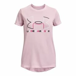 Girls 7-16 Under Armour Big Logo Twist Tech Tee 17 Girls 7-16 Under Armour Big Logo Twist Tech Tee -Kohl's Shop 4897294 Pink Sugar