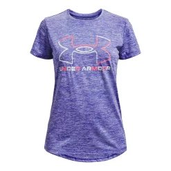 Girls 7-16 Under Armour Big Logo Twist Tech Tee 23 Girls 7-16 Under Armour Big Logo Twist Tech Tee -Kohl's Shop 4897294 Purple