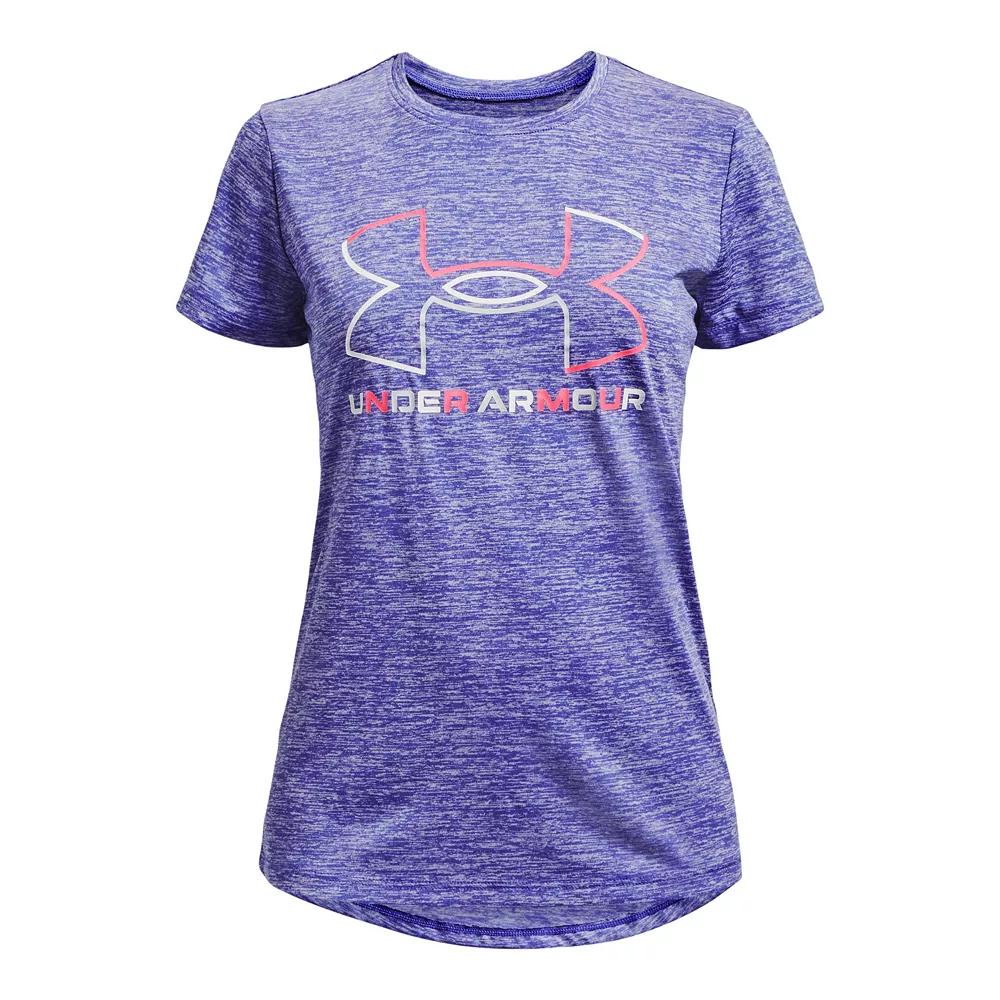 Girls 7-16 Under Armour Big Logo Twist Tech Tee 12 Girls 7-16 Under Armour Big Logo Twist Tech Tee - Image 10