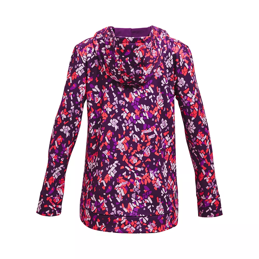 Girls 7-16 Under Armour Printed Fleece Hoodie 8 Girls 7-16 Under Armour Printed Fleece Hoodie - Image 6