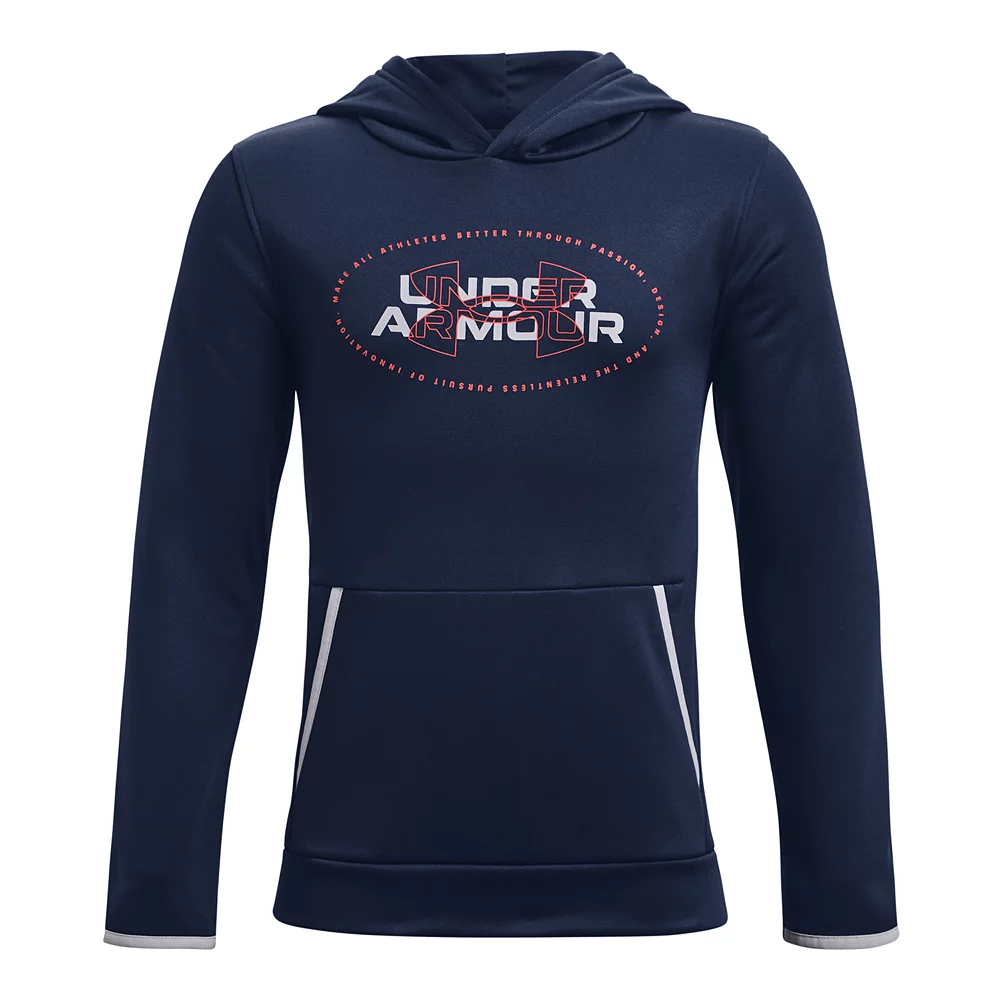 Boys 8-20 Under Armour Mission Fleece Hoodie 5 Boys 8-20 Under Armour Mission Fleece Hoodie - Image 3