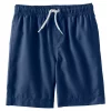 Boys 6-16 Lands' End Solid Swim Trunks in Slim -Kohl's Shop 4901884 Deep Sea Navy