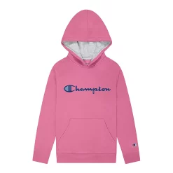 Kids 7-20 Champion® Script Fleece Hoodie -Kohl's Shop 4928961 Azalea Pink