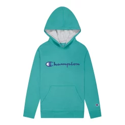 Kids 7-20 Champion® Script Fleece Hoodie -Kohl's Shop 4928961 Green Reef