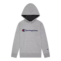 Kids 7-20 Champion® Script Fleece Hoodie -Kohl's Shop 4928961 Oxford Heather