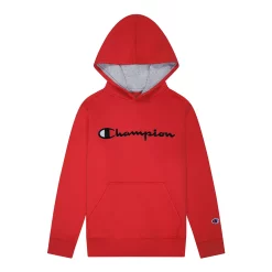 Kids 7-20 Champion® Script Fleece Hoodie -Kohl's Shop 4928961 Scarlet