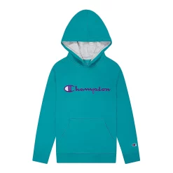 Kids 7-20 Champion® Script Fleece Hoodie -Kohl's Shop 4928961 Tempo Teal