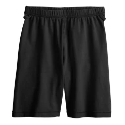 Girls 4-20 SO® Adaptive Comfort Bike Shorts -Kohl's Shop 4935166 Black Luxe