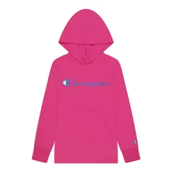Girls 7-16 Champion® Script Hooded Tee -Kohl's Shop 4945613 Pink