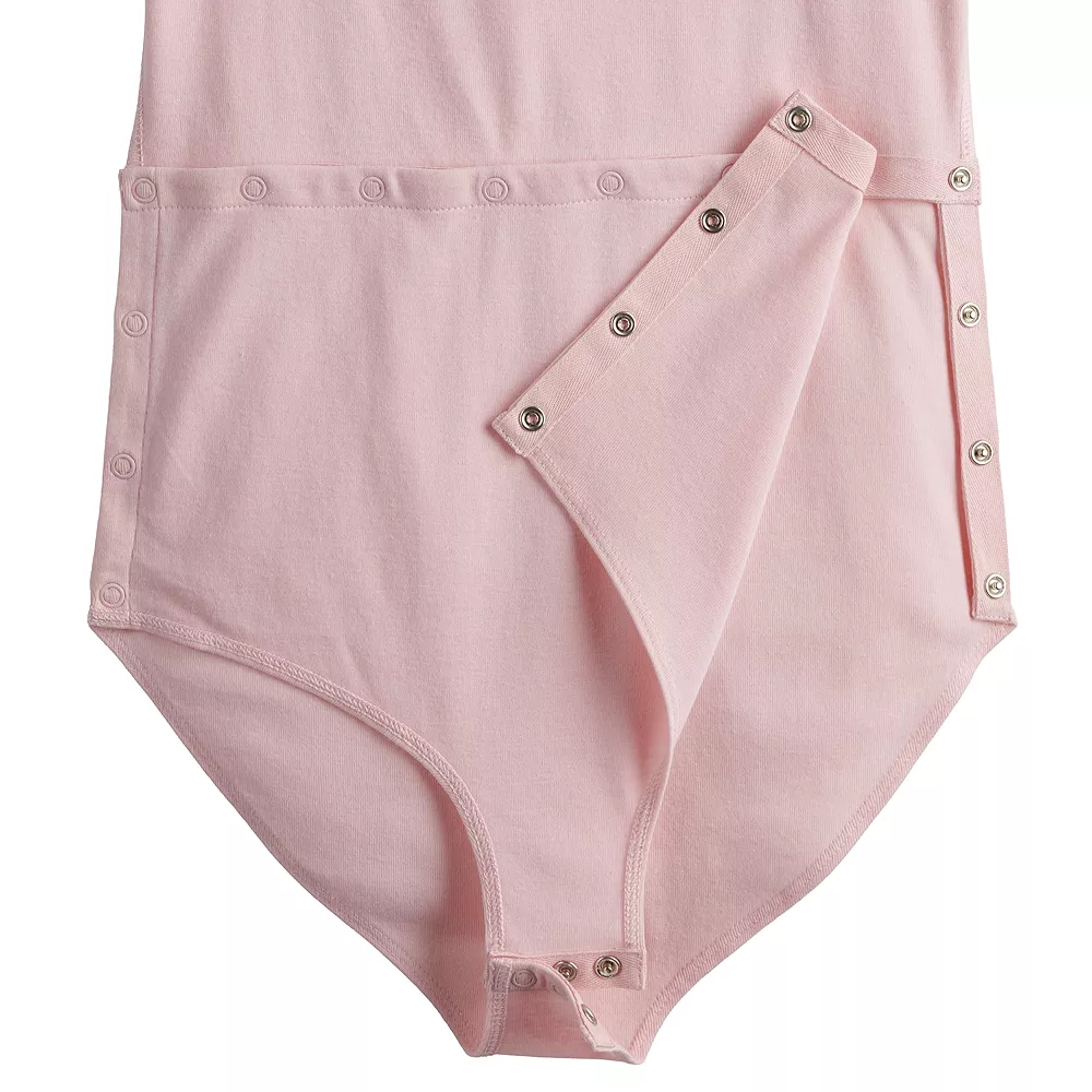 Girls 6-20 SO® Solid Adaptive Bodysuit 8 Girls 6-20 SO® Solid Adaptive Bodysuit - Image 6