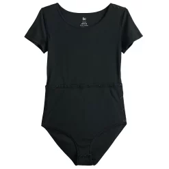 Girls 6-20 SO® Solid Adaptive Bodysuit