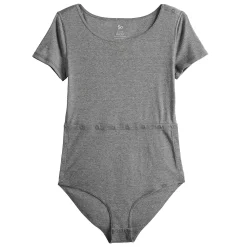 Girls 6-20 SO® Solid Adaptive Bodysuit 12 Girls 6-20 SO® Solid Adaptive Bodysuit -Kohl's Shop 4946055 Heather Gray
