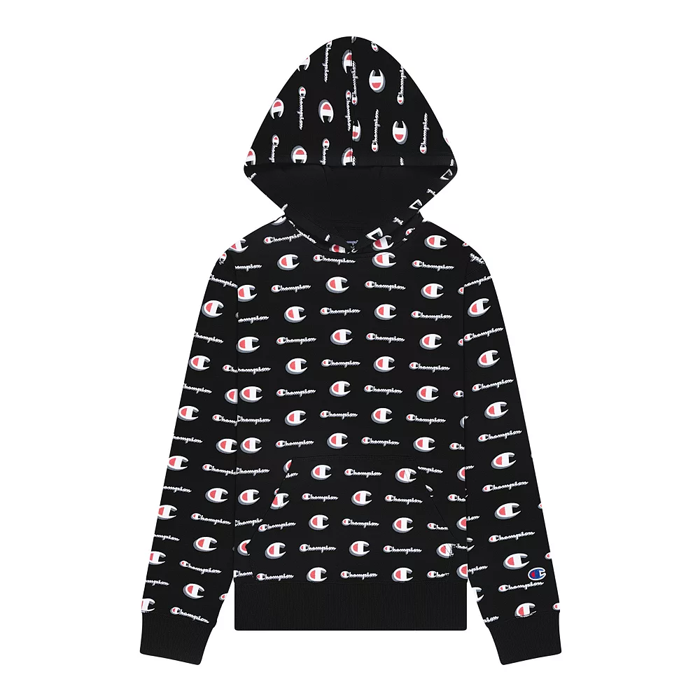 Boys 8-20 Champion® Multicolor Script Fleece Hoodie 4 Boys 8-20 Champion® Multicolor Script Fleece Hoodie - Image 2