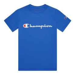 Boys 8-20 Champion® Script Tee -Kohl's Shop 4947412 Blue