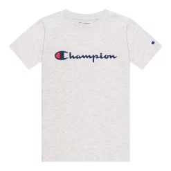 Boys 8-20 Champion® Script Tee -Kohl's Shop 4947412 Oatmeal Heather