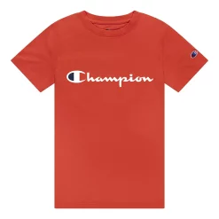 Boys 8-20 Champion® Script Tee -Kohl's Shop 4947412 Spicy Orange