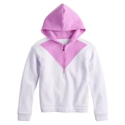 Girls 7-16 Tek Gear® Ultrasoft Fleece 1/4-Zip Hoodie in Regular & Plus -Kohl's Shop 4972462 Tara Lavender
