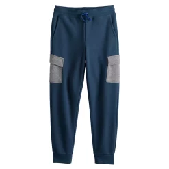Boys 8-20 Tek Gear® Ultrasoft Cargo Joggers in Regular & Husky -Kohl's Shop 4972638 Dress Blues