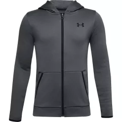 Boys 8-20 Under Armour Armour Fleece® Full Zip Hoodie -Kohl's Shop 4975505 Pitch Gray