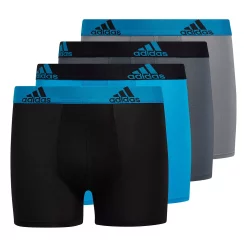 Boys 4-20 adidas Performance 4-Pack Boxer Briefs -Kohl's Shop 4992109 Solar Blue