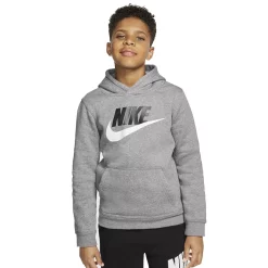 Kids 7-20 Nike Club Fleece Pullover Hoodie -Kohl's Shop 5001574 Carbon Heather