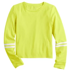 Girls 4-18 & Plus SO® Favorite Boxy Long-Sleeve Tee -Kohl's Shop 5008743 Chloe Green