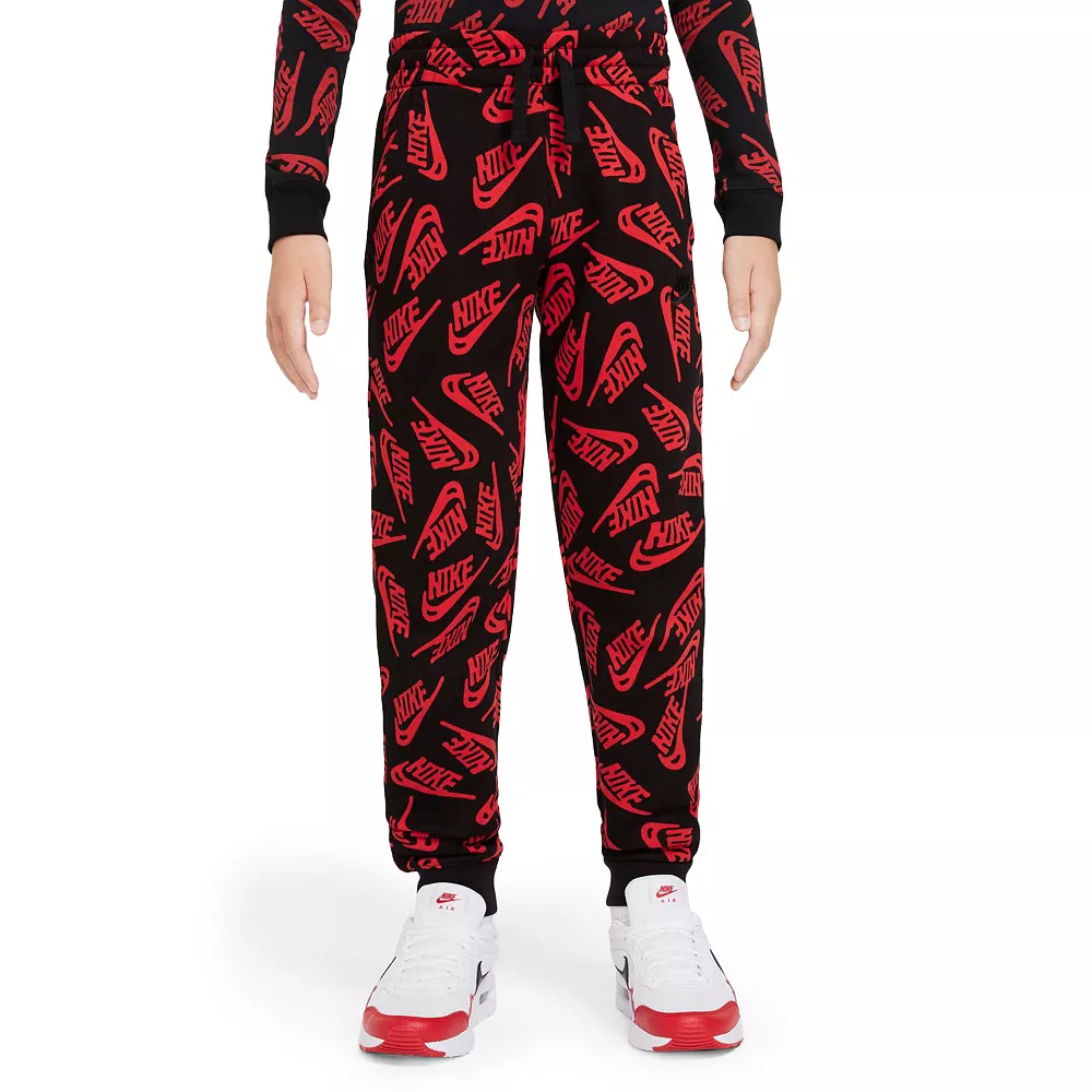 Boys 8-20 Nike Club Fleece Print Joggers 3 Boys 8-20 Nike Club Fleece Print Joggers