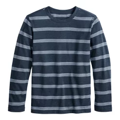 Kids 4-12 Jumping Beans® Striped Tee -Kohl's Shop 5013603 Navy Tundra