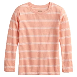 Kids 4-12 Jumping Beans® Striped Tee -Kohl's Shop 5013603 Tangelo Sunset