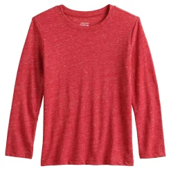 Kids 4-12 Jumping Beans® Textured Tee -Kohl's Shop 5034094 Inviting Red