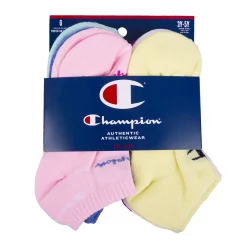Girls Champion® Script 6-Pack No Show Socks -Kohl's Shop 5034893 ALT